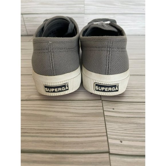 Superga Gray Canvas Sneakers in Size us 6, eu 36 - Picture 5 of 10